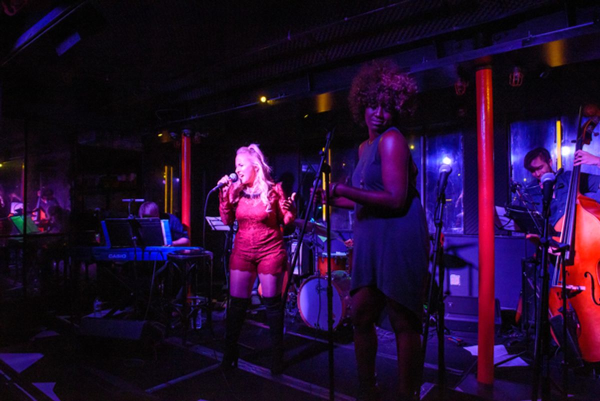 Alexa Green and Amber Iman at 