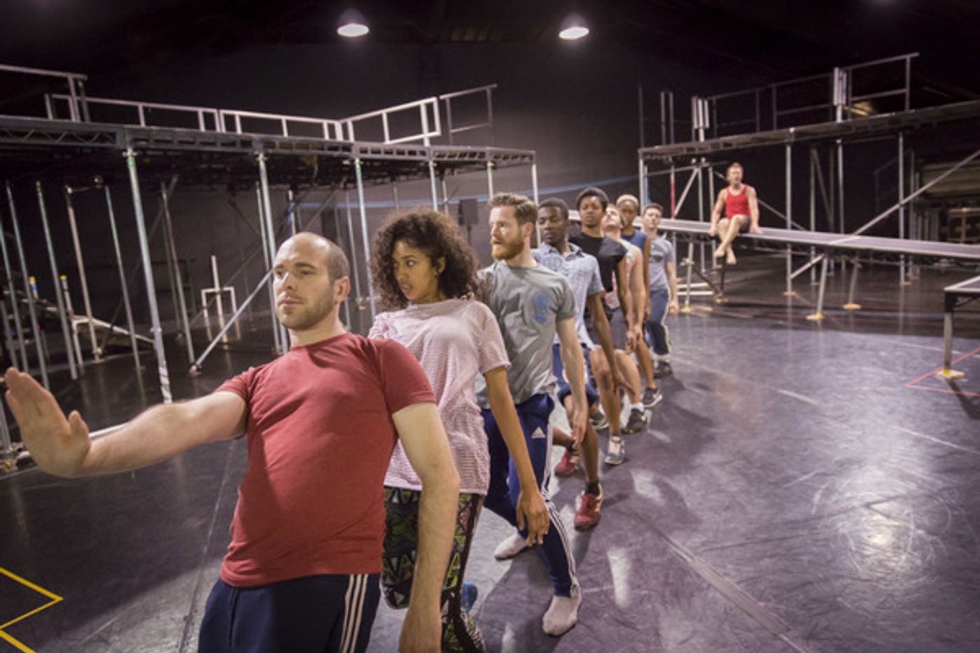 Photo Flash: In Rehearsal with Delcan Bennett and More for JESUS CHRIST SUPERSTAR at Regent's Park Open Air Theatre  Image