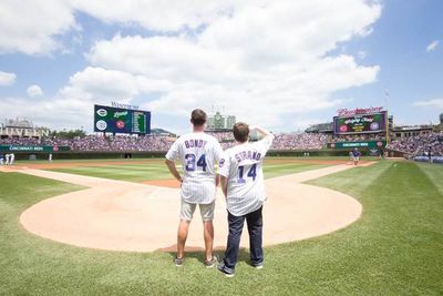 Ryan Bondy (Elder Price) and Cody Jamison Strand (Elder Cunningham) Photo