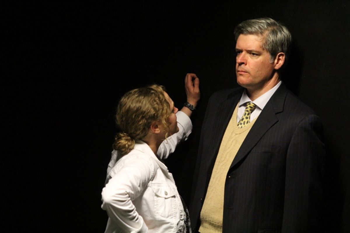 Caroline Neff and Peter Moore at 