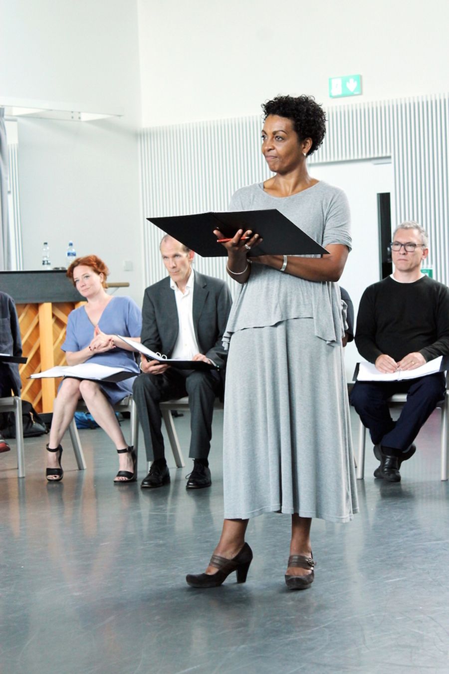 Photo Flash: In Rehearsal with STUFF HAPPENS at the National Theatre  Image