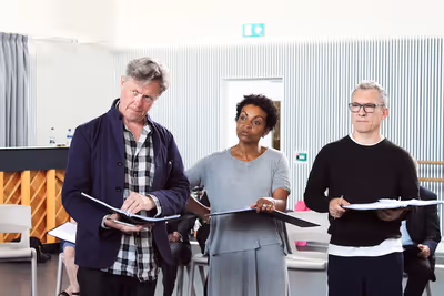 Alex Jennings, Adjoa Andoh, Martin McDougall Photo