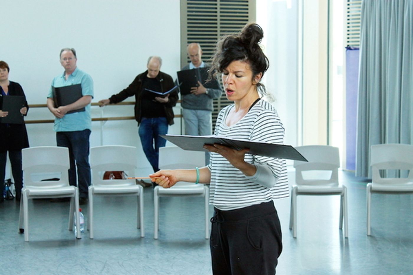 Photo Flash: In Rehearsal with STUFF HAPPENS at the National Theatre  Image