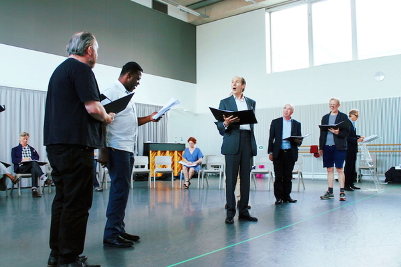 Photo Flash: In Rehearsal with STUFF HAPPENS at the National Theatre  Image