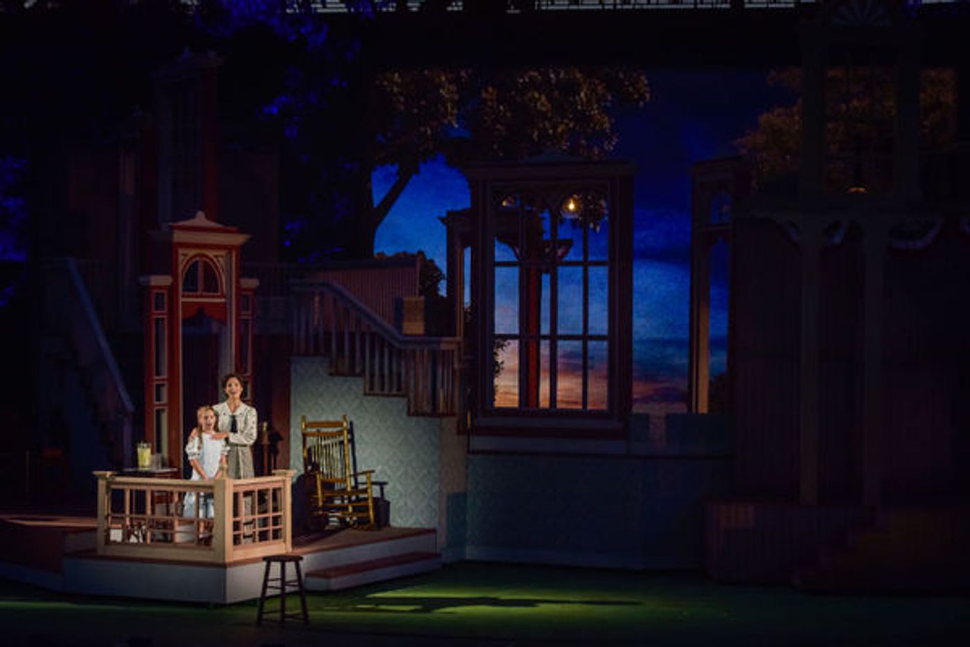 Photo Flash: First Look at Hunter Foster, Elena Shaddow and More in THE MUSIC MAN at The Muny Image