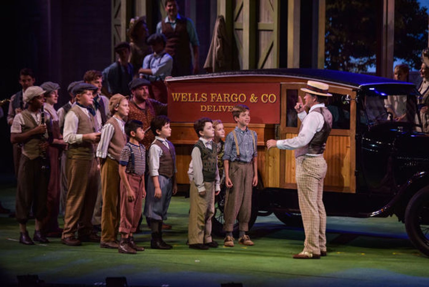 Photo Flash: First Look at Hunter Foster, Elena Shaddow and More in THE MUSIC MAN at The Muny Image