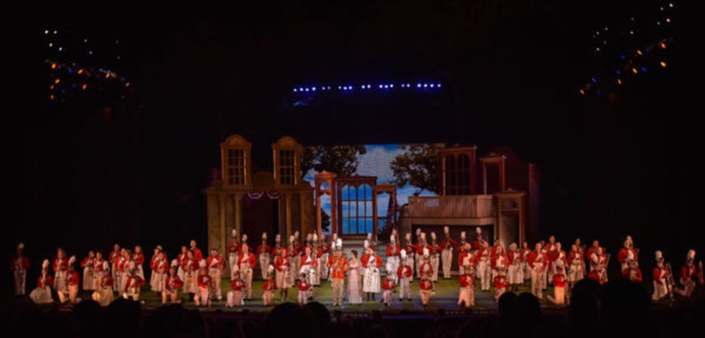 Photo Flash: First Look at Hunter Foster, Elena Shaddow and More in THE MUSIC MAN at The Muny Image