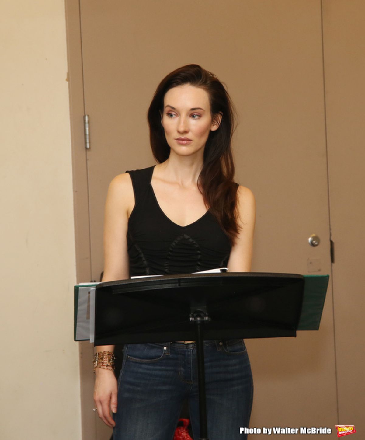 Elizabeth A. Davis at Go Inside Rehearsals for DUST CAN'T KILL ME at NYMF
