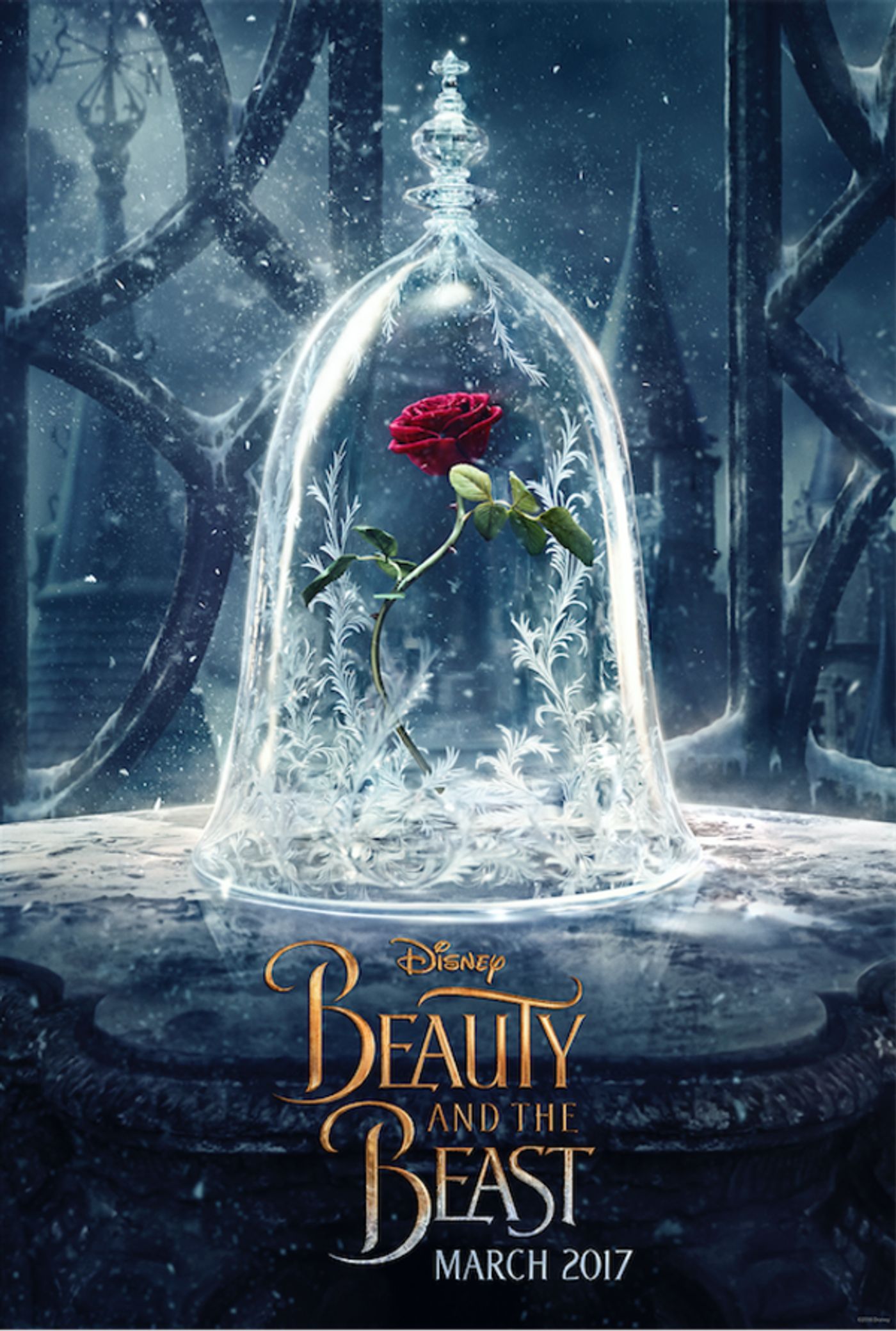 Photo Flash: First Look at Poster Art for Disney's BEAUTY AND THE BEAST! Image