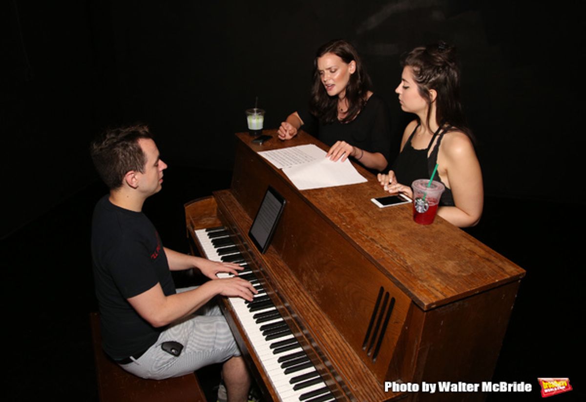 Jennifer Damiano and Krista Pioppi  at 