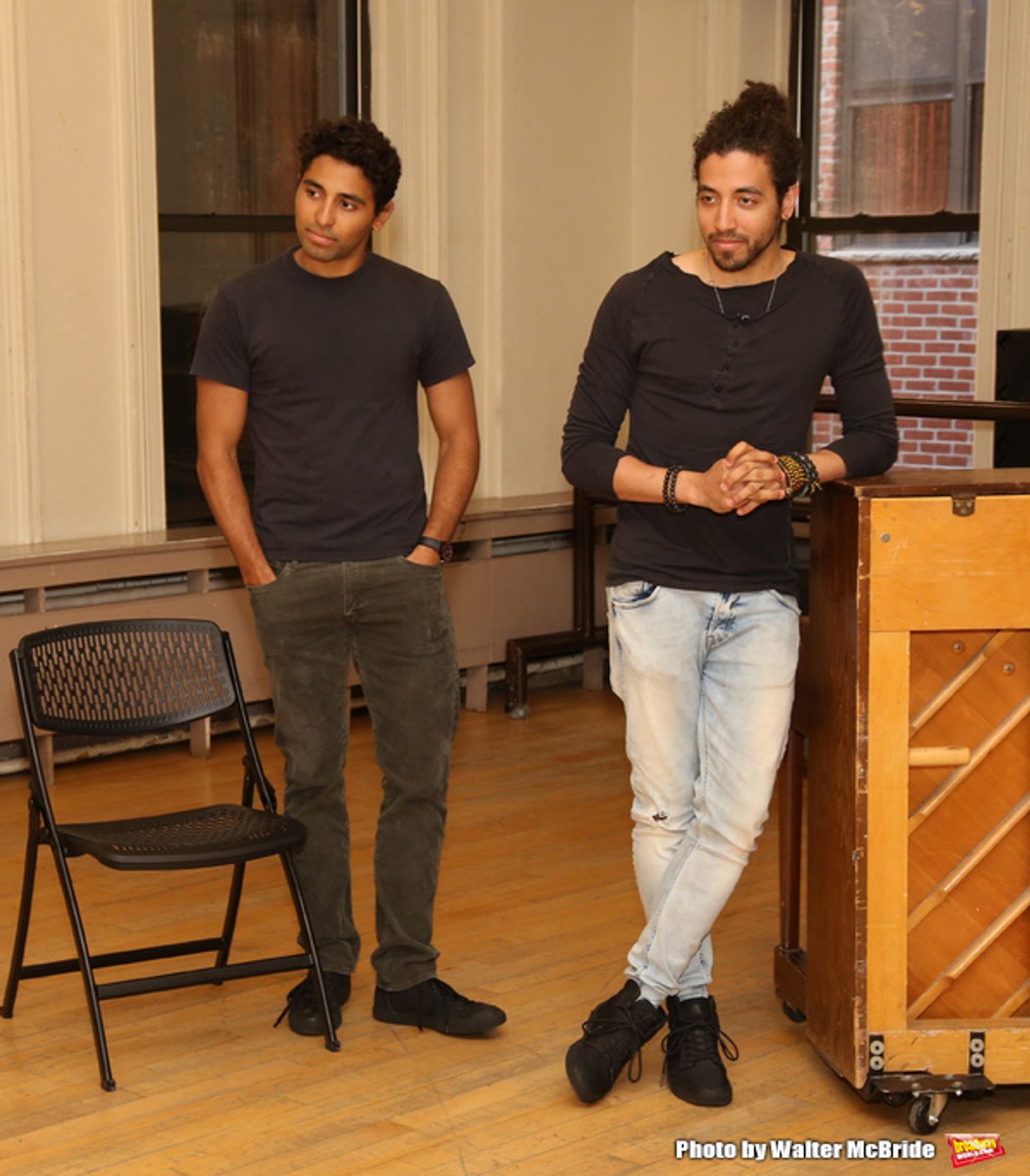 Photo Coverage: Go Inside Rehearsals For NEWTON'S CRADLE at NYMF Image