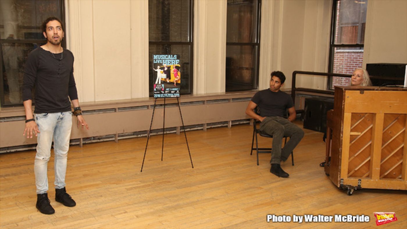 Photo Coverage: Go Inside Rehearsals For NEWTON'S CRADLE at NYMF Image
