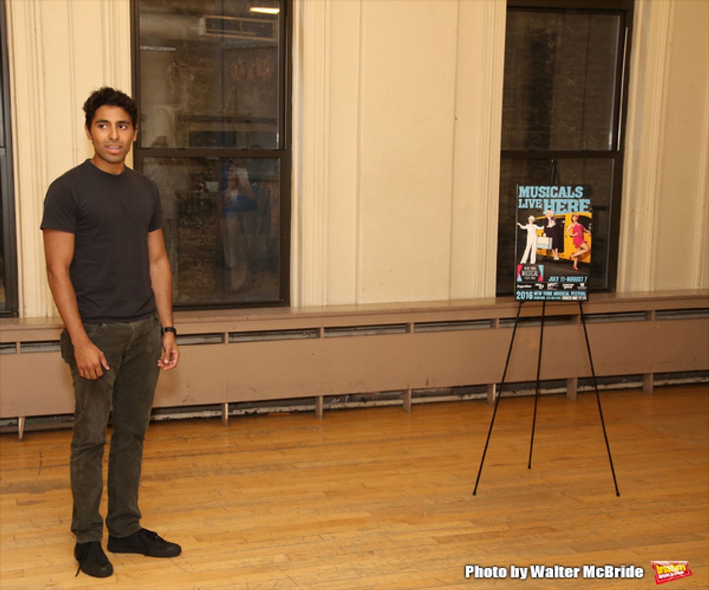 Photo Coverage: Go Inside Rehearsals For NEWTON'S CRADLE at NYMF Image