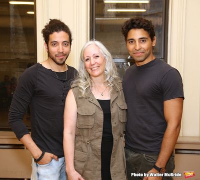 Heath Saunders, Kim Saunders and Trent Saunders  Photo