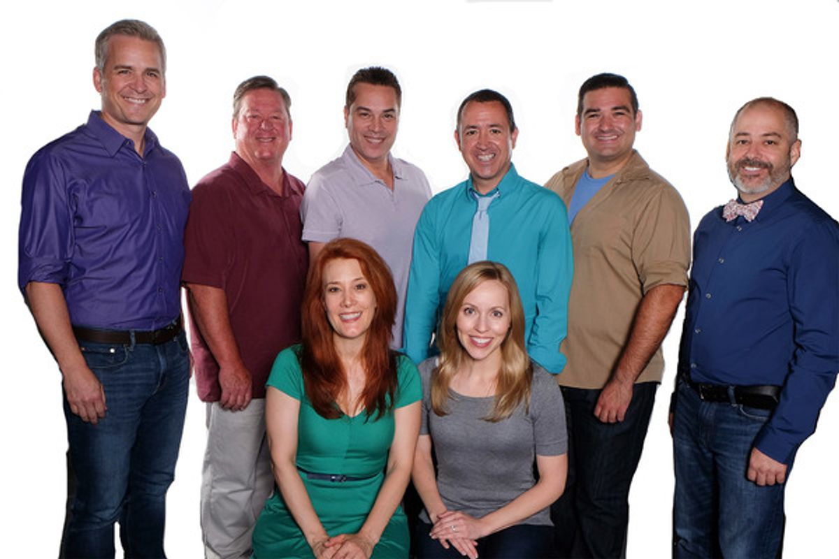 Robert J. Townsend, Kenneth Gammie, Carlos Mendoza, Steven Glaudini, JD Dumas, James Vasquez, Misty Cotton and Jill Townsend at 