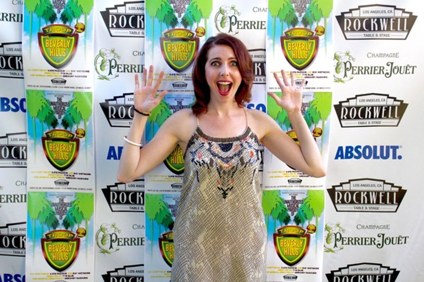 Photo Flash: Original Stars of TROOP BEVERLY HILLS Strut Red Carpet at Rockwell's Musical Parody Opening  Image