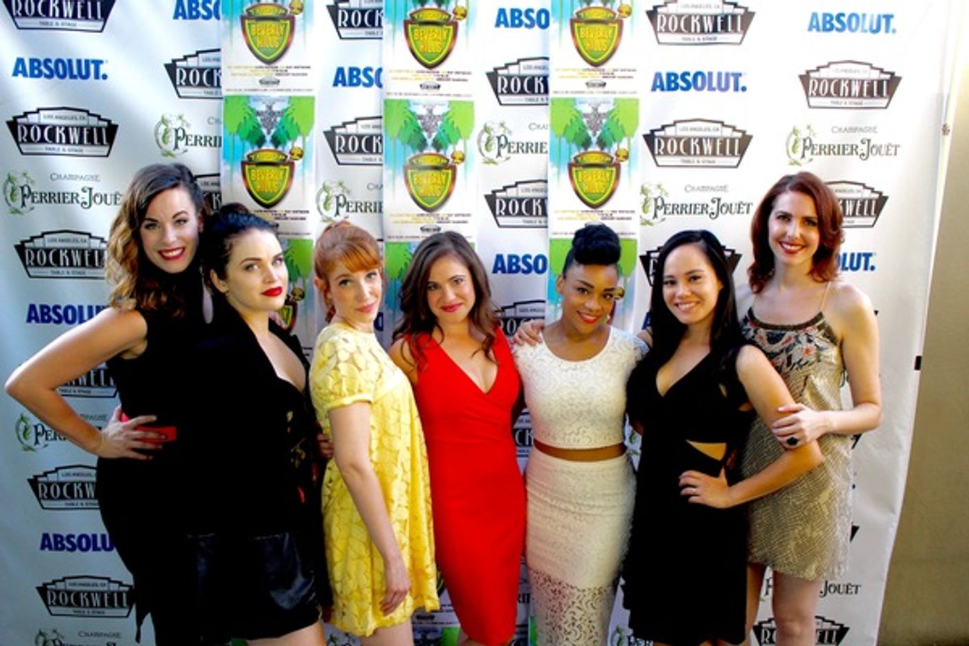 Photo Flash: Original Stars of TROOP BEVERLY HILLS Strut Red Carpet at Rockwell's Musical Parody Opening  Image