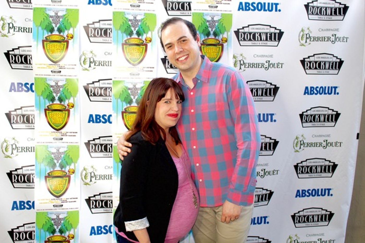 Photo Flash: Original Stars of TROOP BEVERLY HILLS Strut Red Carpet at Rockwell's Musical Parody Opening  Image