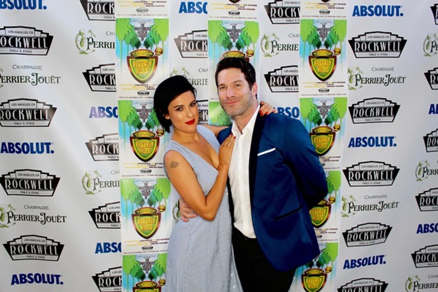 Photo Flash: Original Stars of TROOP BEVERLY HILLS Strut Red Carpet at Rockwell's Musical Parody Opening  Image