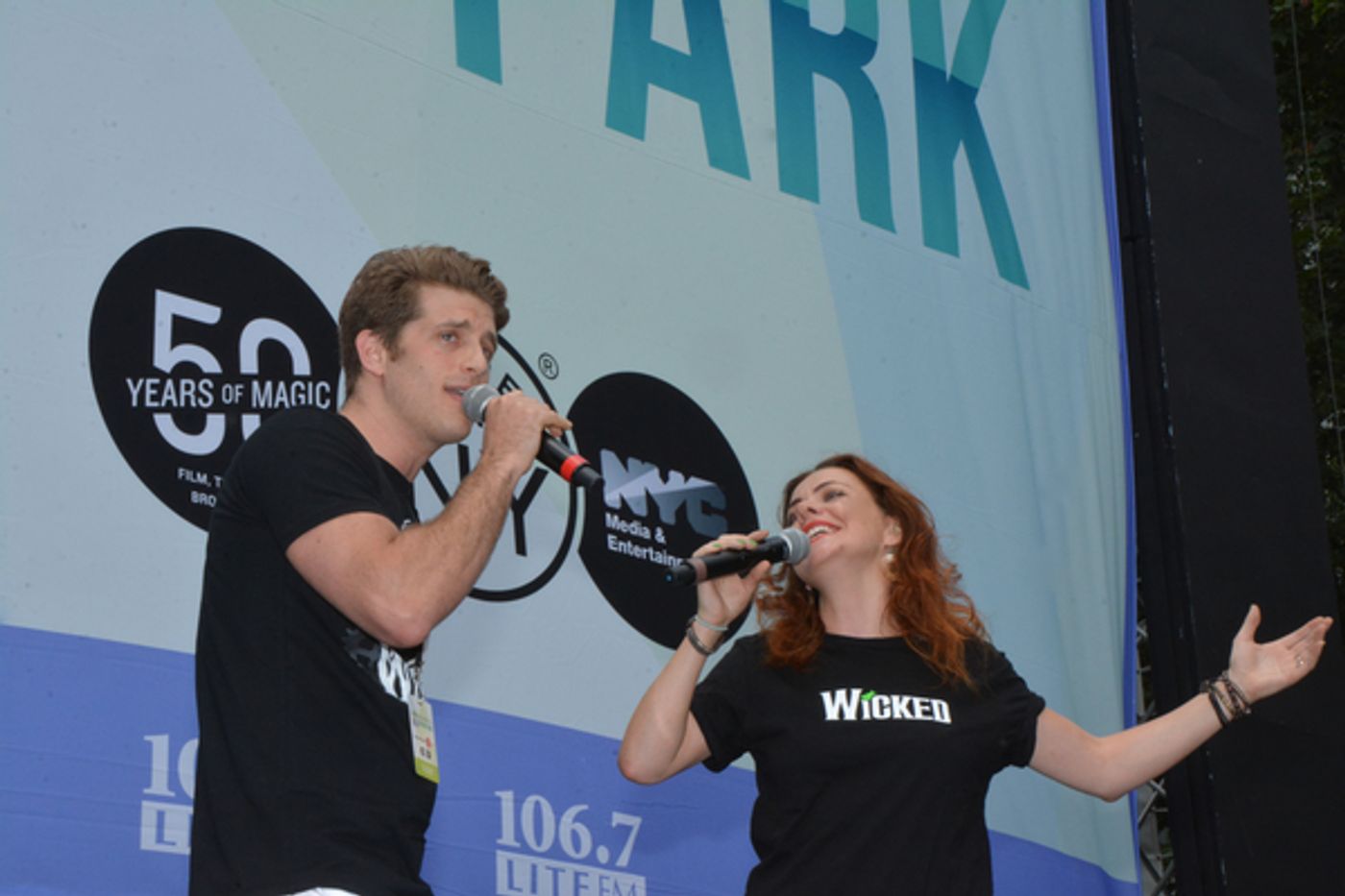 Photo Coverage: WICKED, THE COLOR PURPLE & More Kick Off Broadway In Bryant Park 2016!  Image