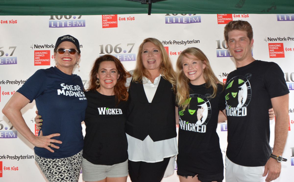 Cady Huffman, Rachel Tucker, Delila, Carrie St. Louis and Jonah Platt at 