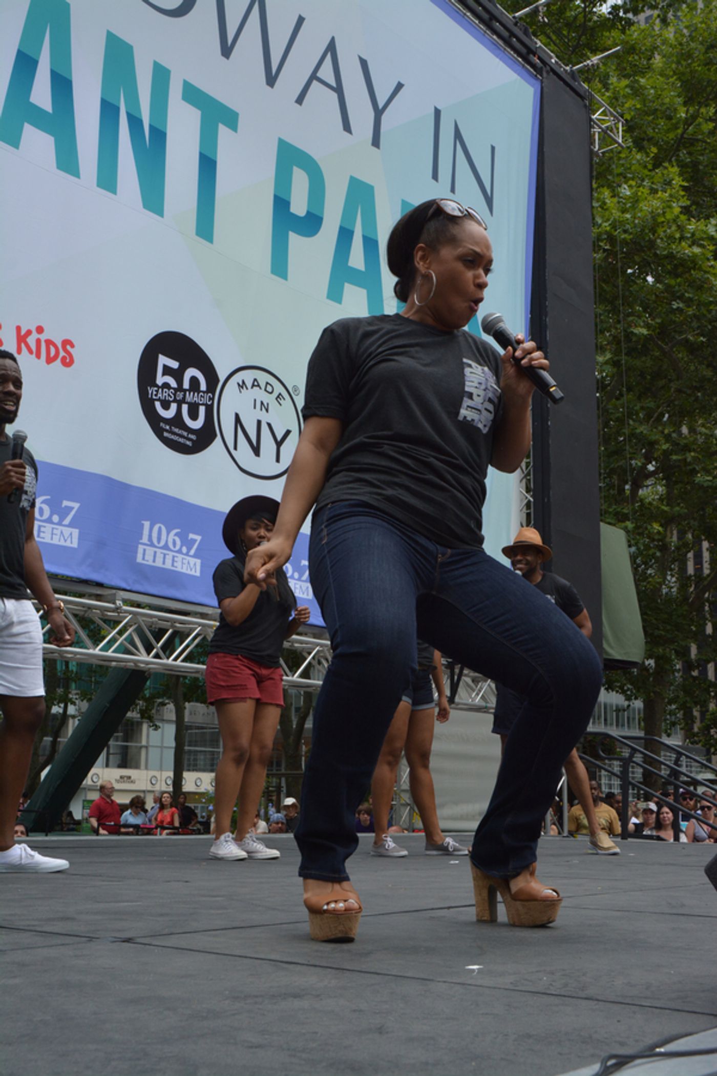 Photo Coverage: WICKED, THE COLOR PURPLE & More Kick Off Broadway In Bryant Park 2016!  Image
