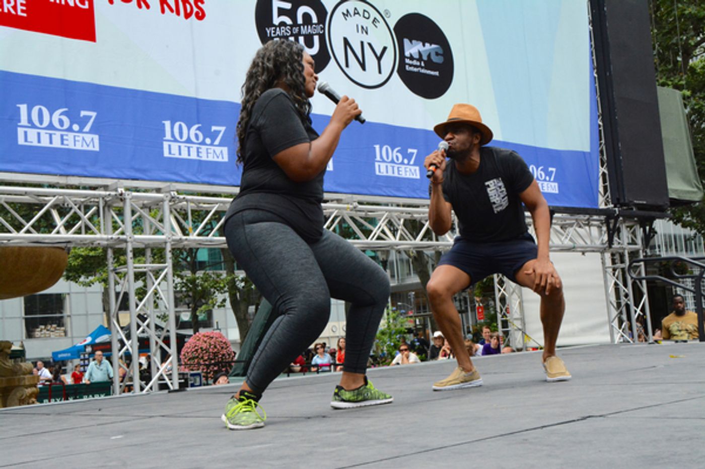 Photo Coverage: WICKED, THE COLOR PURPLE & More Kick Off Broadway In Bryant Park 2016!  Image