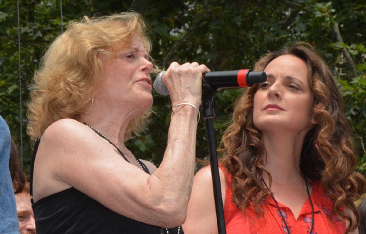 Carole Demas and Melissa Errico at 