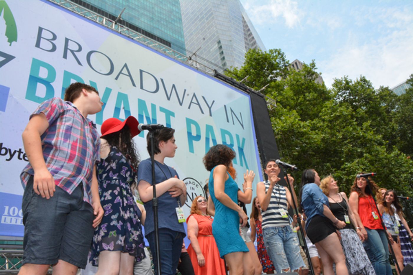 Photo Coverage: WICKED, THE COLOR PURPLE & More Kick Off Broadway In Bryant Park 2016!  Image