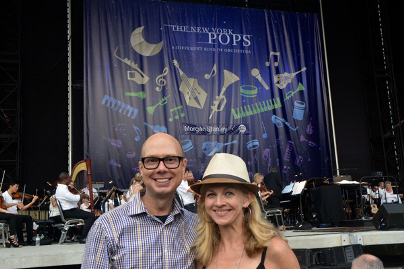 Photo Coverage: Megan Hilty and Matthew Morrison Join Forces with the New York Pops! Photo Coverage: Megan Hilty and Matthew Morrison Join Forces with the New York Pops! Image