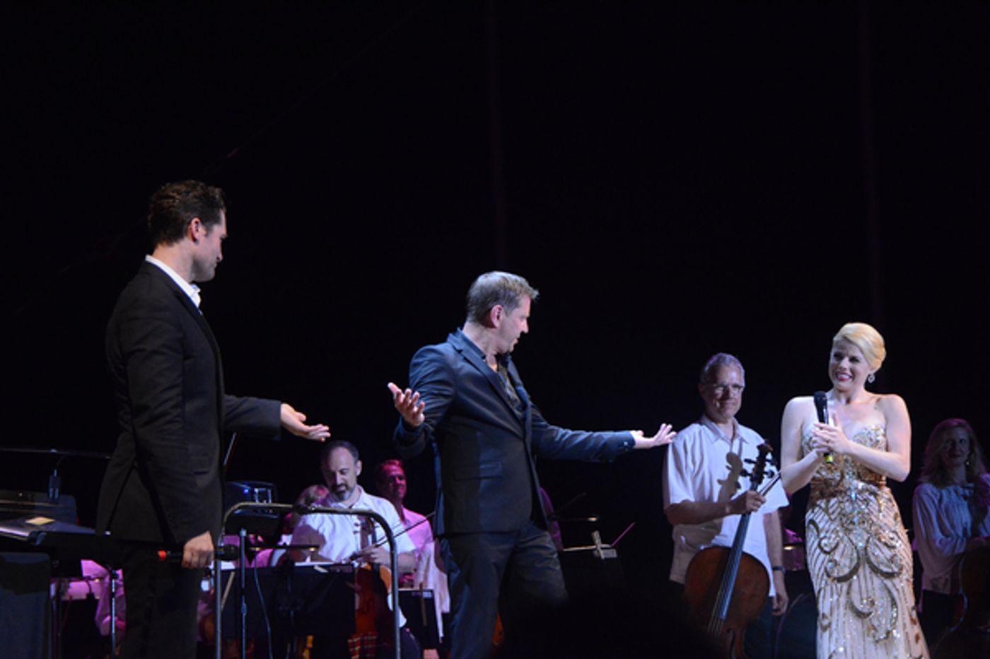 Photo Coverage: Megan Hilty and Matthew Morrison Join Forces with the New York Pops! Photo Coverage: Megan Hilty and Matthew Morrison Join Forces with the New York Pops! Image