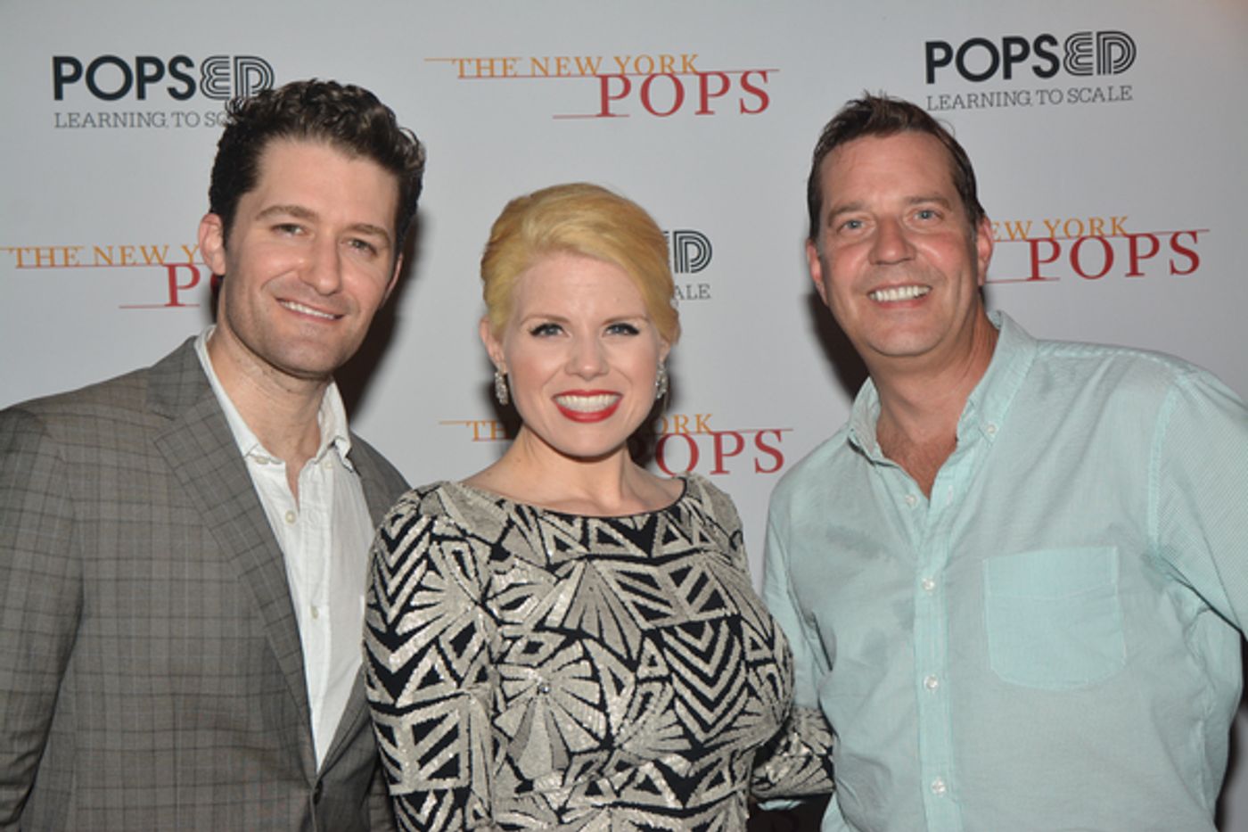 Photo Coverage: Megan Hilty and Matthew Morrison Join Forces with the New York Pops! Photo Coverage: Megan Hilty and Matthew Morrison Join Forces with the New York Pops! Image