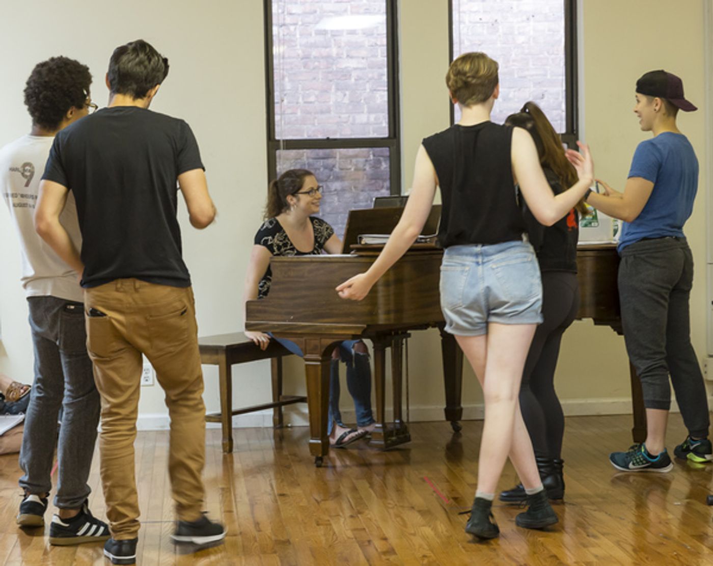 Photo Flash: NORMATIVITY Prepares for NYMF Run; Go Inside Rehearsal with the Cast! Photo Flash: NORMATIVITY Prepares for NYMF Run; Go Inside Rehearsal with the Cast! Image