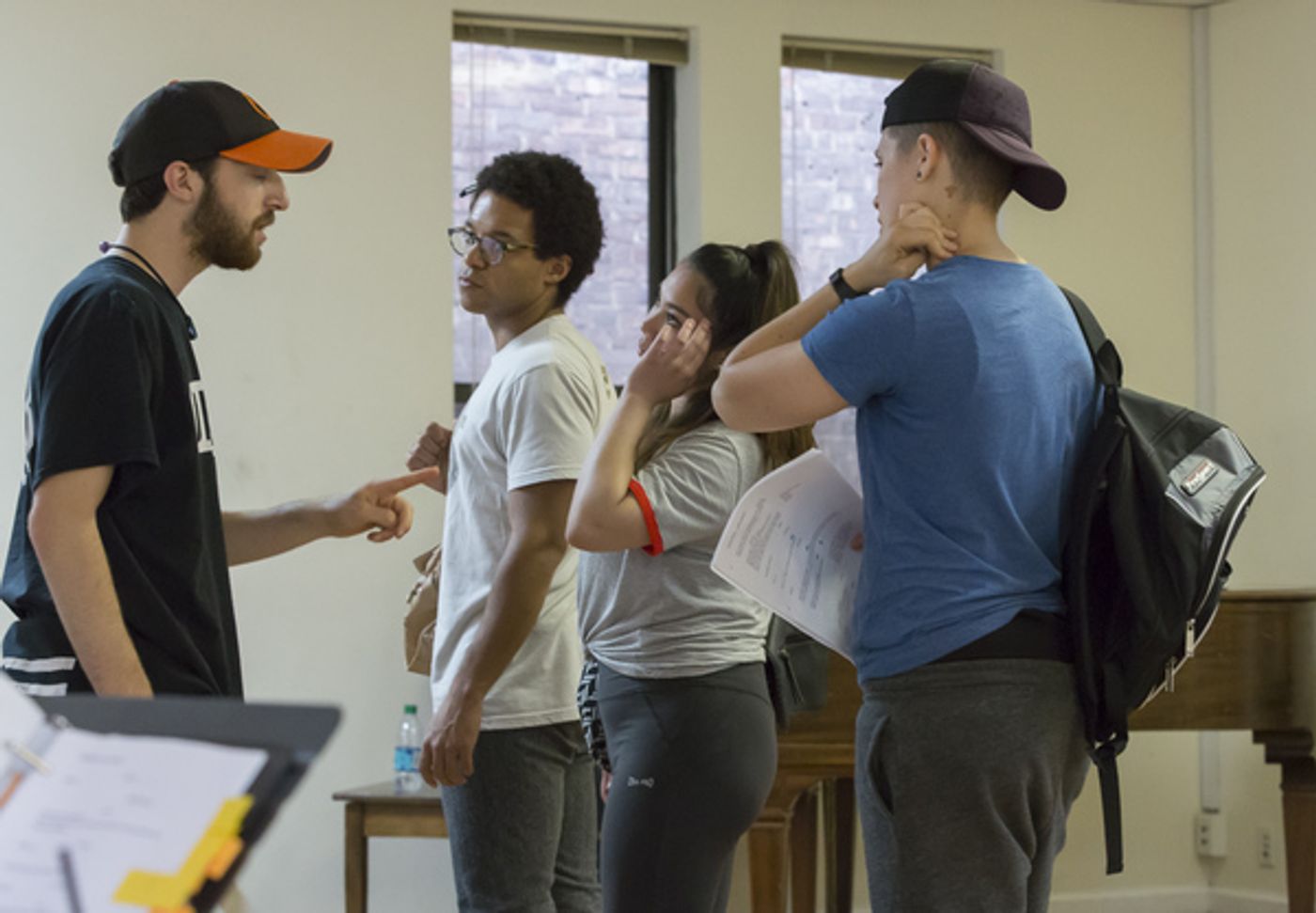 Photo Flash: NORMATIVITY Prepares for NYMF Run; Go Inside Rehearsal with the Cast! Photo Flash: NORMATIVITY Prepares for NYMF Run; Go Inside Rehearsal with the Cast! Image