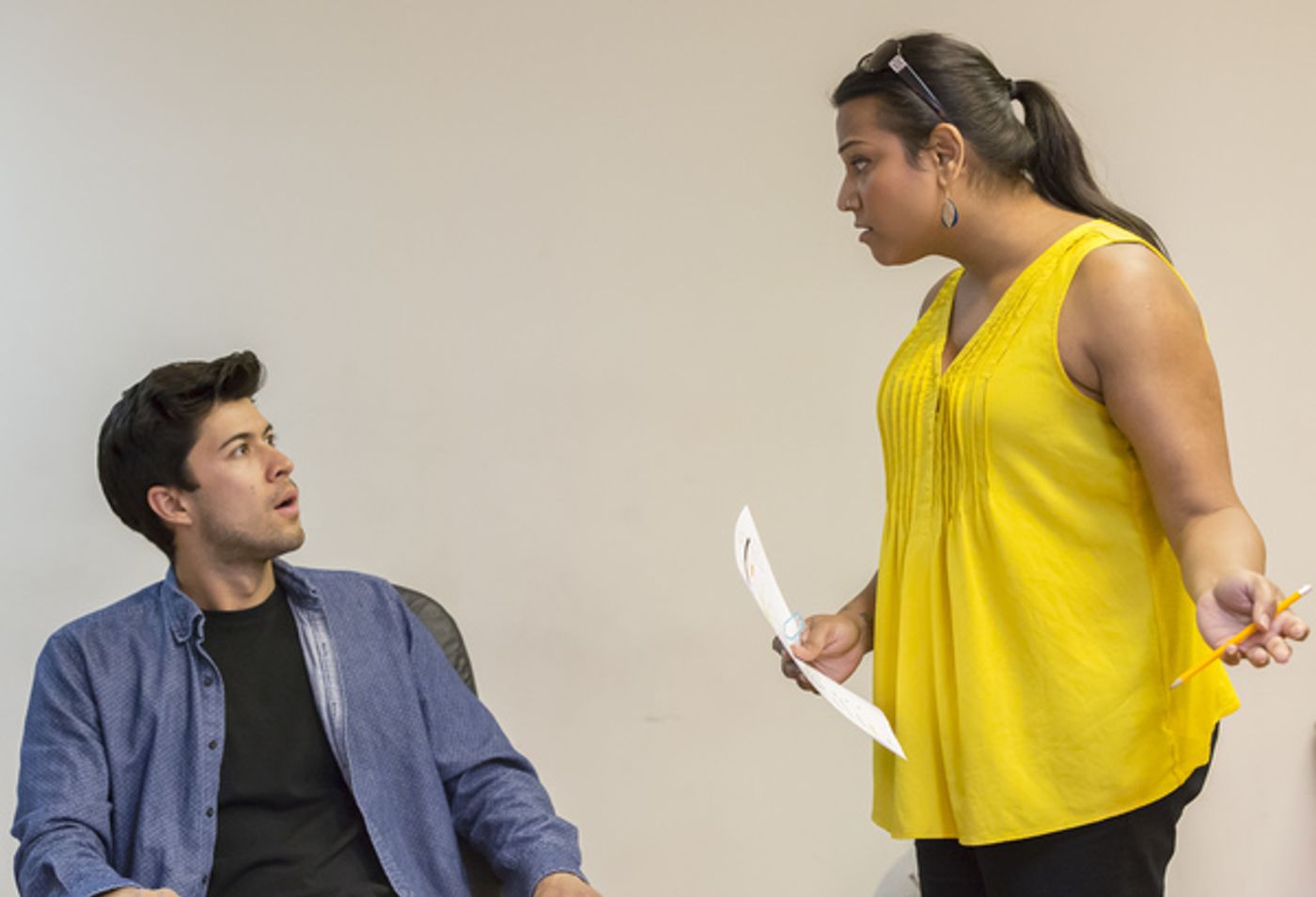 Photo Flash: NORMATIVITY Prepares for NYMF Run; Go Inside Rehearsal with the Cast! Photo Flash: NORMATIVITY Prepares for NYMF Run; Go Inside Rehearsal with the Cast! Image
