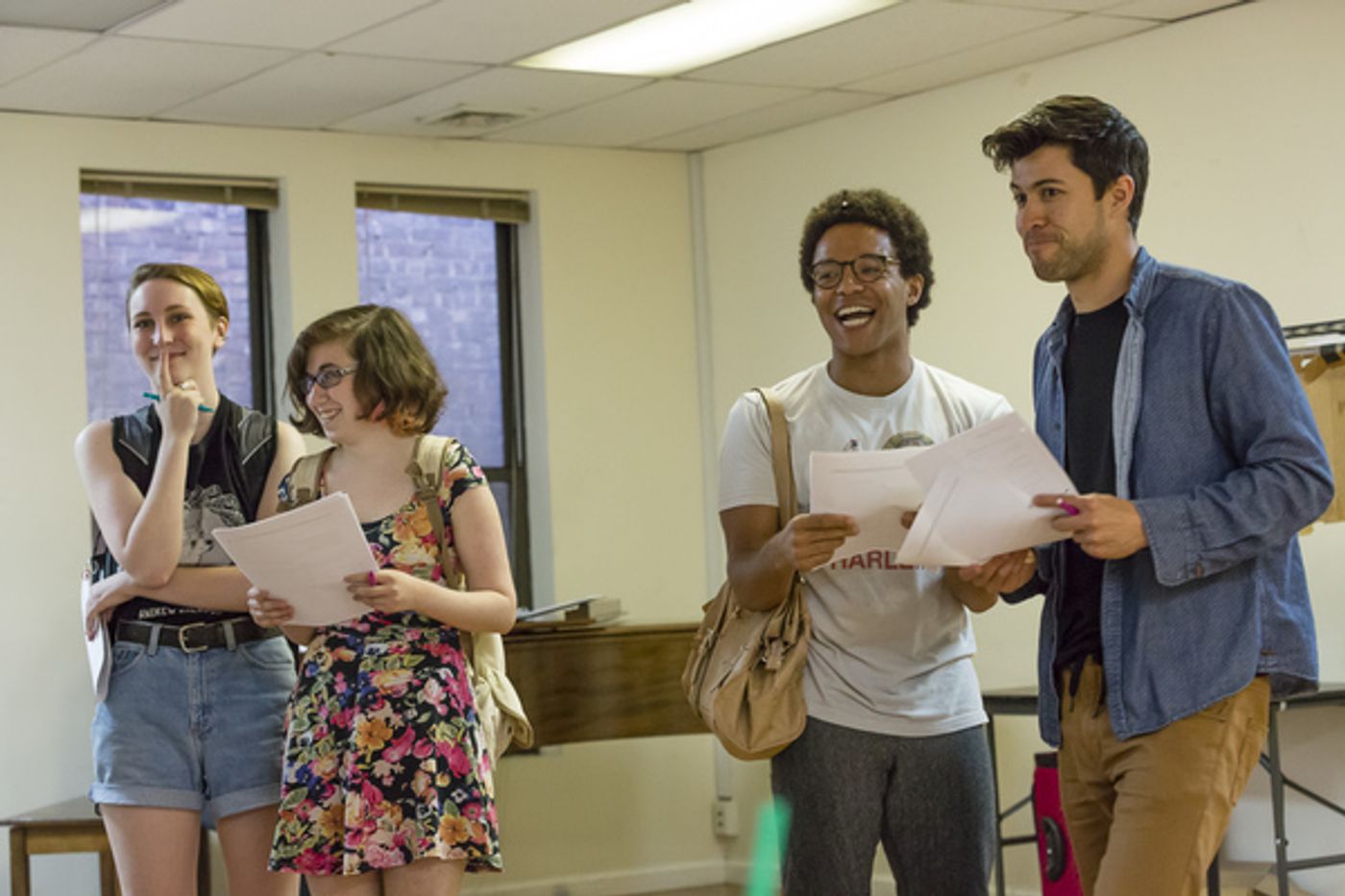 Photo Flash: NORMATIVITY Prepares for NYMF Run; Go Inside Rehearsal with the Cast! Photo Flash: NORMATIVITY Prepares for NYMF Run; Go Inside Rehearsal with the Cast! Image