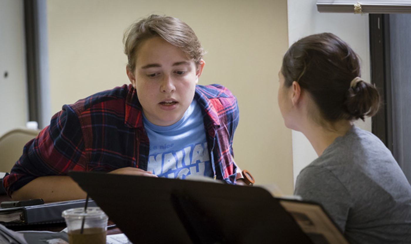 Photo Flash: NORMATIVITY Prepares for NYMF Run; Go Inside Rehearsal with the Cast! Photo Flash: NORMATIVITY Prepares for NYMF Run; Go Inside Rehearsal with the Cast! Image