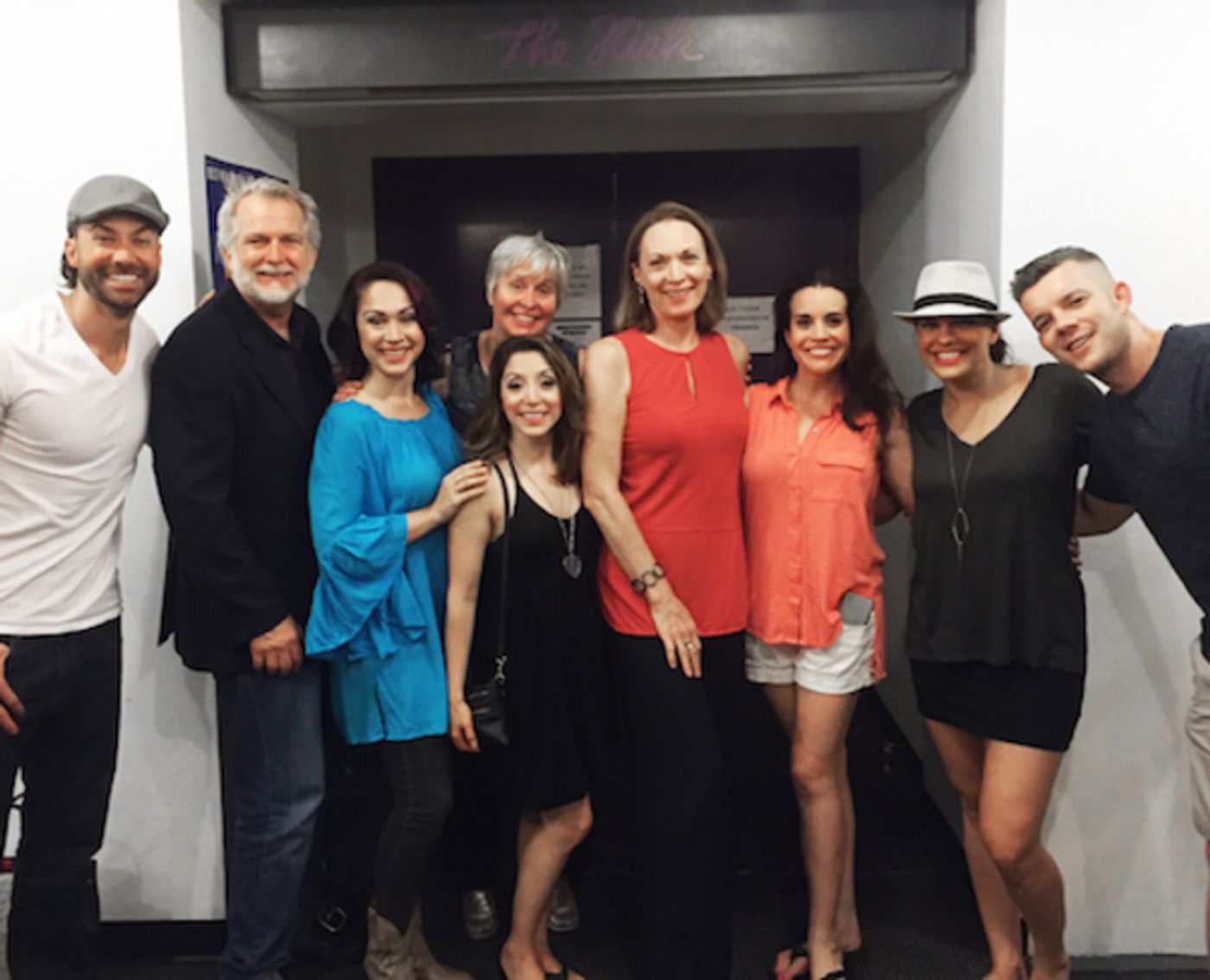 Photo Flash: Russell Tovey Visits Diana DeGarmo & Cast of THE MARVELOUS WONDERETTES  Image