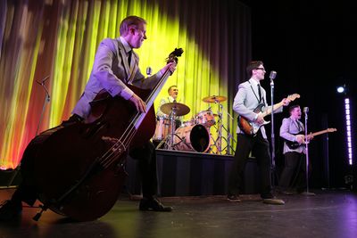 James David Larson, Zach Cossman, John Dewey and Maximillian Sangerman Photo