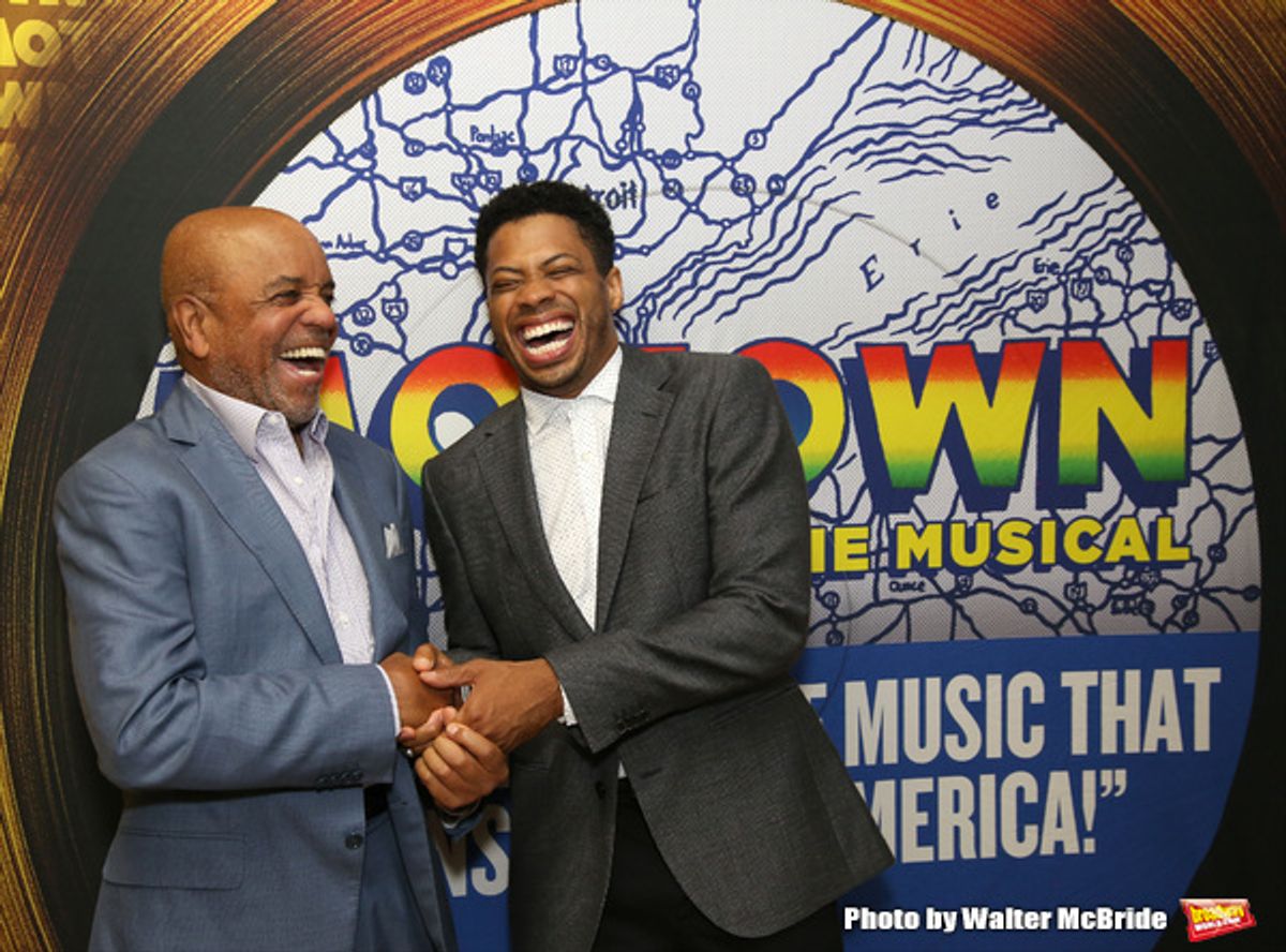 Berry Gordy and Chester Gregory  at 