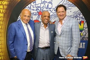 Doug Morris, Berry Gordy and Kevin McCollum  Photo