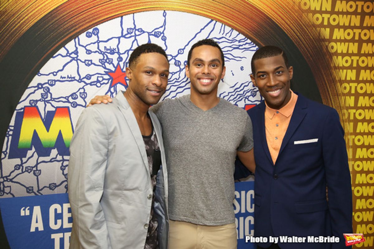 Jarran Muse, Jesse Nager and Elijah Ahmad Lewis  at 