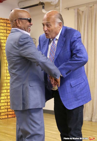 Berry Gordy and Doug Morris Photo