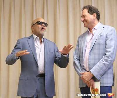 Berry Gordy and Kevin McCollum  Photo