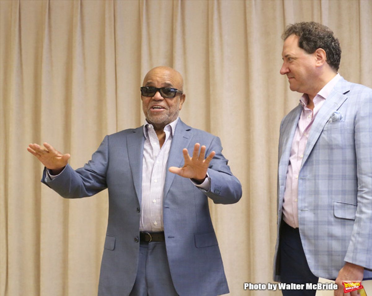 Berry Gordy and Kevin McCollum at 