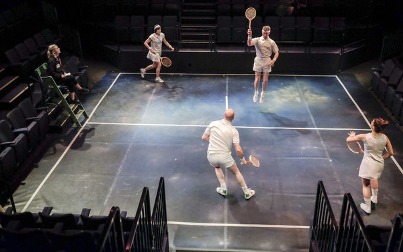 Photo Flash: First Look at Alan Ayckbourn's THE KARAOKE THEATRE COMPANY at SJT  Image