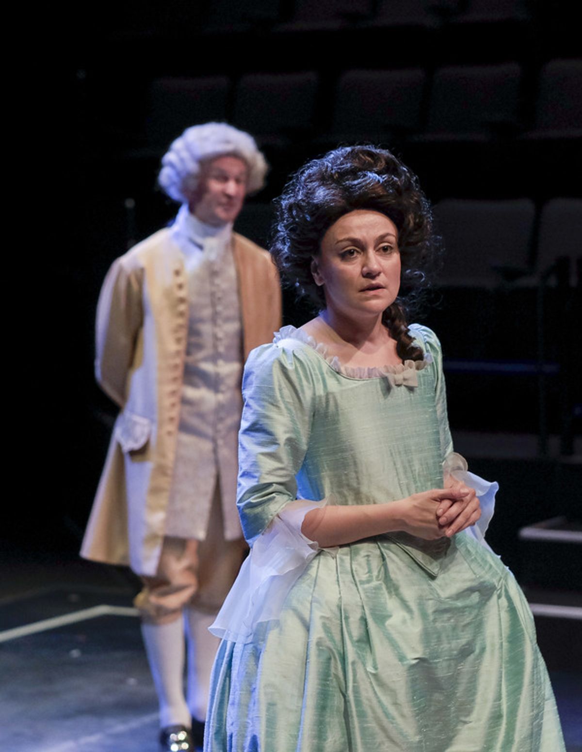 Andy Cryer, Louise Shuttleworth at 