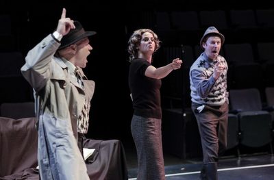 Leigh Symonds, Rachel Caffrey, Andy Cryer
 Photo