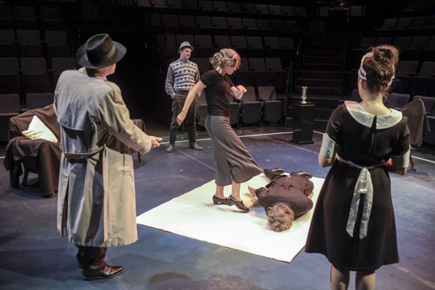 Photo Flash: First Look at Alan Ayckbourn's THE KARAOKE THEATRE COMPANY at SJT  Image