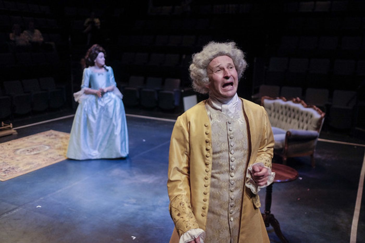 Photo Flash: First Look at Alan Ayckbourn's THE KARAOKE THEATRE COMPANY at SJT  Image